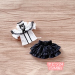 JANAYA オビツ24服　ブライス服　白色地雷系洋服　2点セット