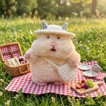 はむにぎり はじめてのおでかけセット アイボリー ぬい服