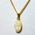 再入荷マザーオブパール(真珠の母）ネックレス