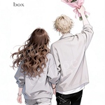 U242 art collage box 人物ステッカー