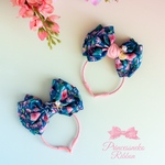 限定品🌺🏝️ Aloha Princess 🏝️🌺ハイビスカス🌺パールチャームリボンカチューシャ👑 💖ペット用🎀【受注制作】【ネコポス対応】🩷浴衣💖 rubanpétale