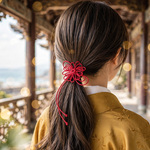 ヘアゴム「導、華カカゲ」