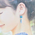 ヨーヨー柄 風鈴ピアス🎐