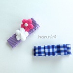 ［再販］赤ちゃんもOK♡KIDSヘアクリップセット