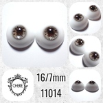  11014 ✤ 16/7mm ドール用アイチップ 彫刻TYPE