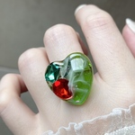 〜宝石の海💚メロンクリームソーダ🤍ハートリング〜