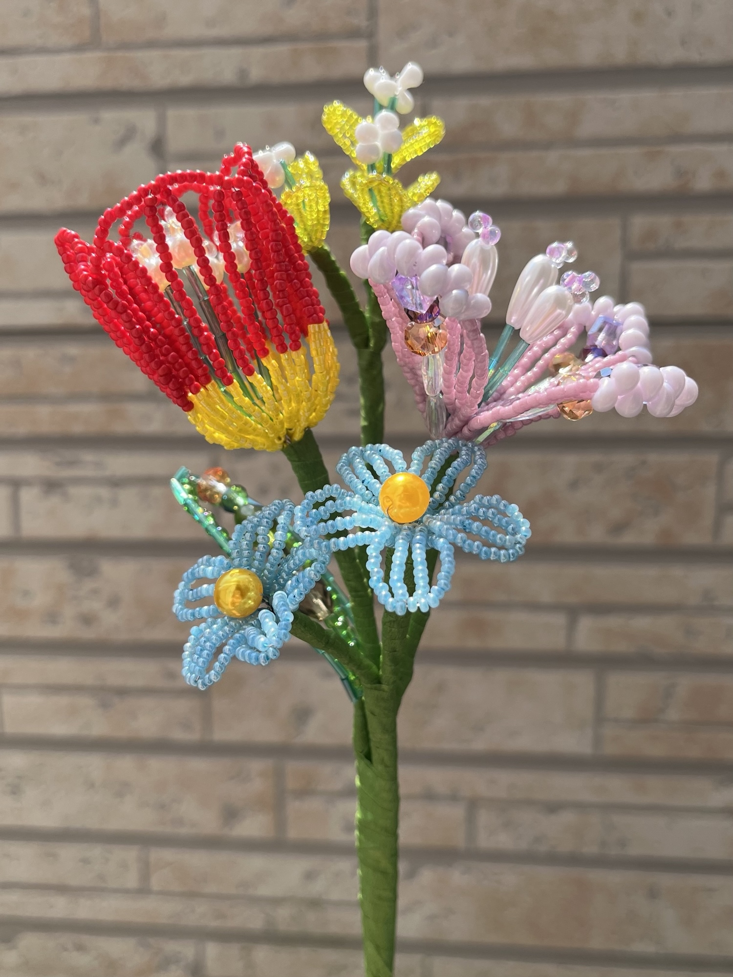 scent of happiness＊ビーズフラワーブーケ - mimins | minne byGMO