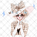 no.  803オリジナル人物ステッカー