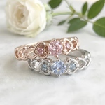 Heart Feminine Ring. (ピンキーリング可)