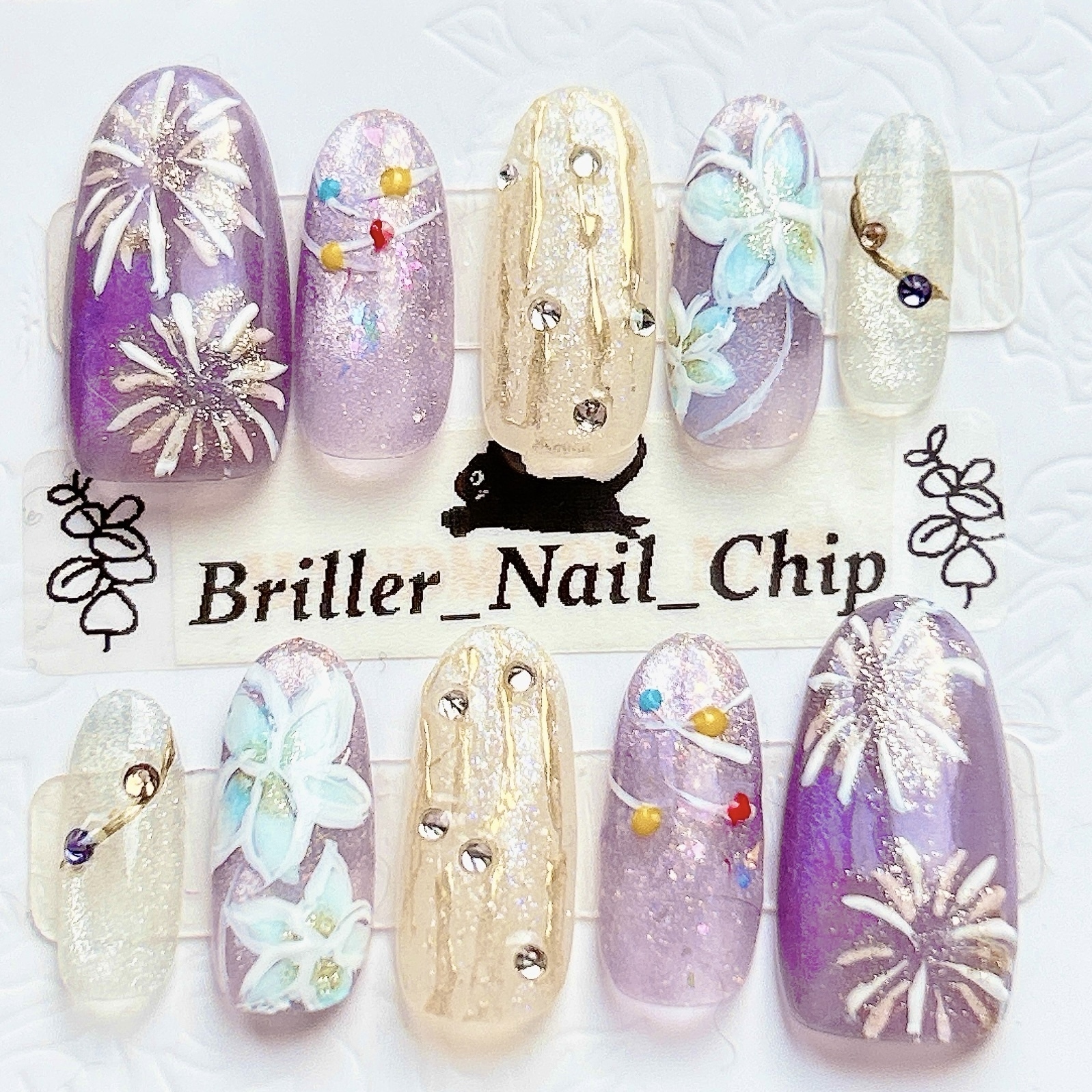 Hey! Say! JUMPの山田涼介くん推し活ネイルチップ - Briller_Nail_Chip