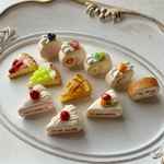 【ちいさなケーキ屋さん】ミニチュアケーキ 11個セット ロールケーキ ショートケーキ アップルパイ