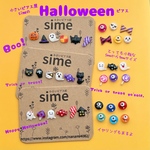 小さいピアス屋simeの小粒なハロウィンピアス　サージカルステンレス対応　ラッピング無料