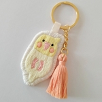 ニギコロ刺繍キーホルダー・オカメルチノー