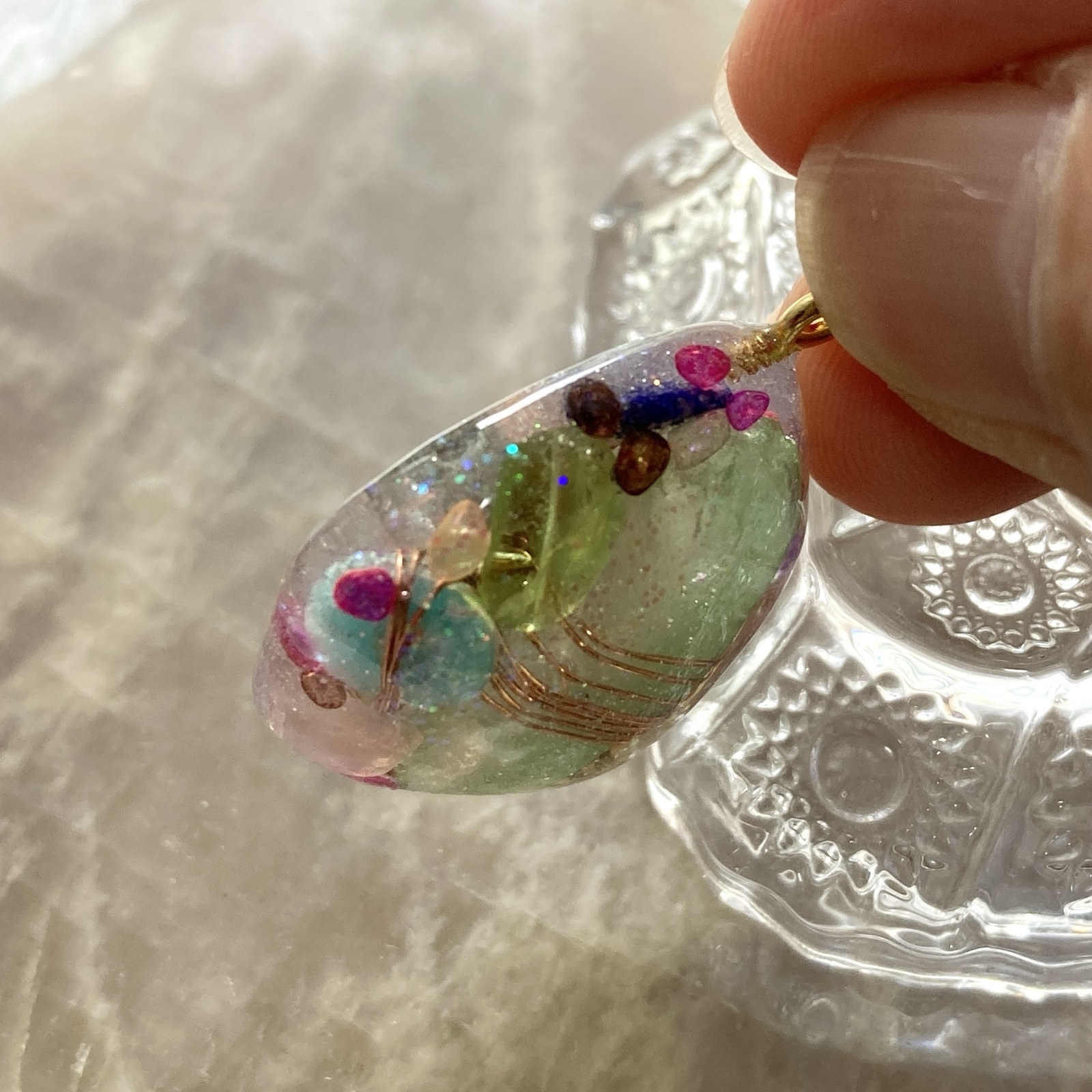 専用出品⭐︎メモリーオイルinオルゴナイト☆素敵・ワクワク