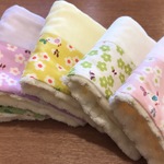 ◼︎436 今治タオル&ダブルガーゼ ミニハンカチ5P   RAUHA