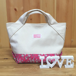 🌸リバティ×無地🌸トートバック