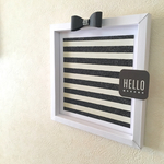  ペーパーフォトフレーム＊フォトアルバム＊モノトーン＊ホワイト