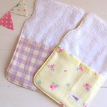 汗取りパット２枚set『ラベンダーandイエロー』ベビー＆キッズ