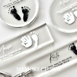 Memory charm｜アクリル｜手形・足形｜出生記念｜キーホルダー｜チャーム｜アクキー｜メモリアル｜オリジナルグッズ｜母の日｜父の日｜記念｜簡易ラッピング