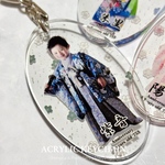 Design8種｜楕円形｜3size｜七五三｜写真入りキーホルダー｜晴れ着｜753｜アクリルキーホルダー｜アクキー｜厚さ5mm｜クリアな仕上がり｜成長の記念｜プレゼント｜お祝い𓂃𓈒𓏸❁⃘