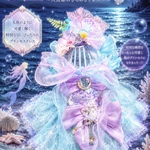 月光💎⋆.˚⊹⁺ 『✧︎*•*¨*Little Mermaid‧₊˚⊹•*•.¸¸☆』　　　　　人魚姫　犬ドレス　猫ドレス　ペットトレス記念撮影　お誕生日　プレゼント