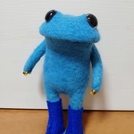 ちいさい マリンブルーのかえるちゃん
