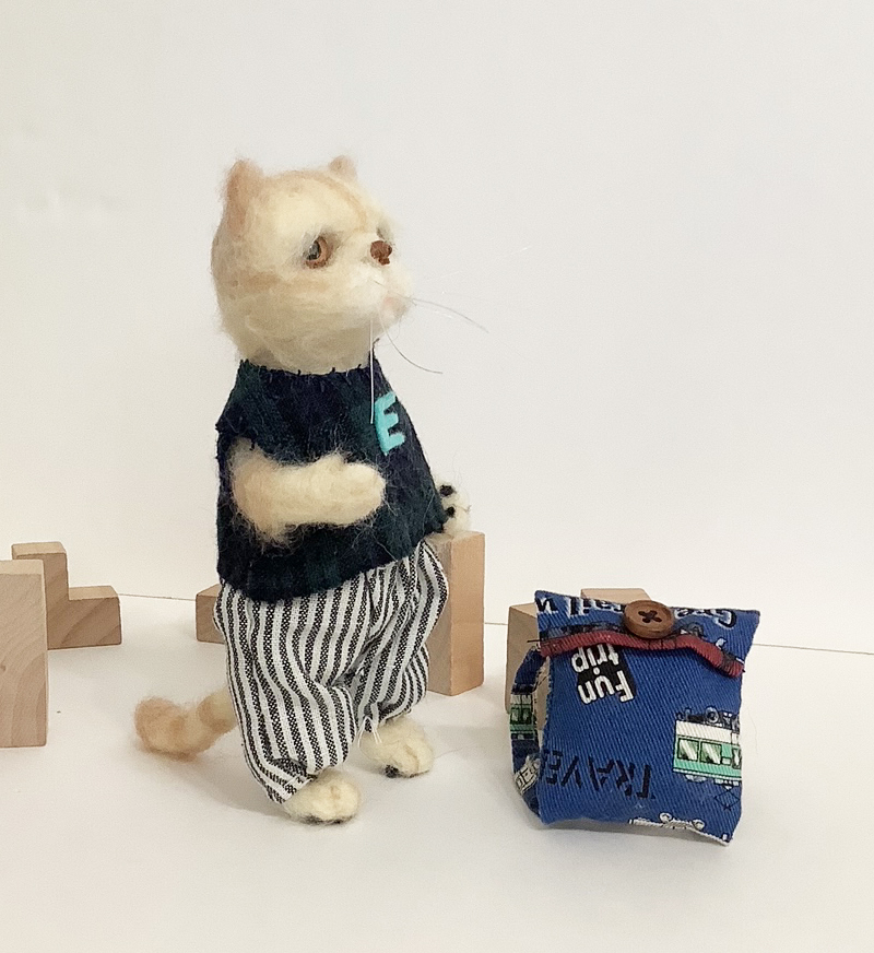 羊毛フェルト＊エキゾチックショートヘア＊ねこ - mogu1070 | minne