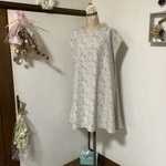 ユワ　スワニー　ハーフリネン　チュニック💕