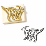恐竜はんこ「パラサウロロフス」