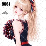 original sticker « no.9661 »     //     人物ステッカー オリジナルステッカー オリジナル人物ステッカー ステッカー cotton melody