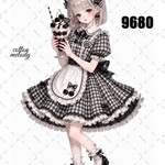 original sticker « no.9680 »     //     人物ステッカー オリジナルステッカー オリジナル人物ステッカー ステッカー cotton melody
