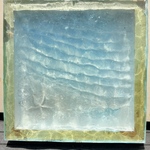 現品有り　現画販売　アートパネル  水面　NO.66 波紋のビーチ20×20cm 濵村裕二　