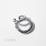 【金属アレルギー対応】　ニッケルフリー　ニュアンスイヤーカフ　シルバーイヤーカフ　ゴールドイヤーカフ　イヤリング　アクセサリー　重ね付け　片耳　ペア　ギフト　ユニセックス　シンプル　大ぶり