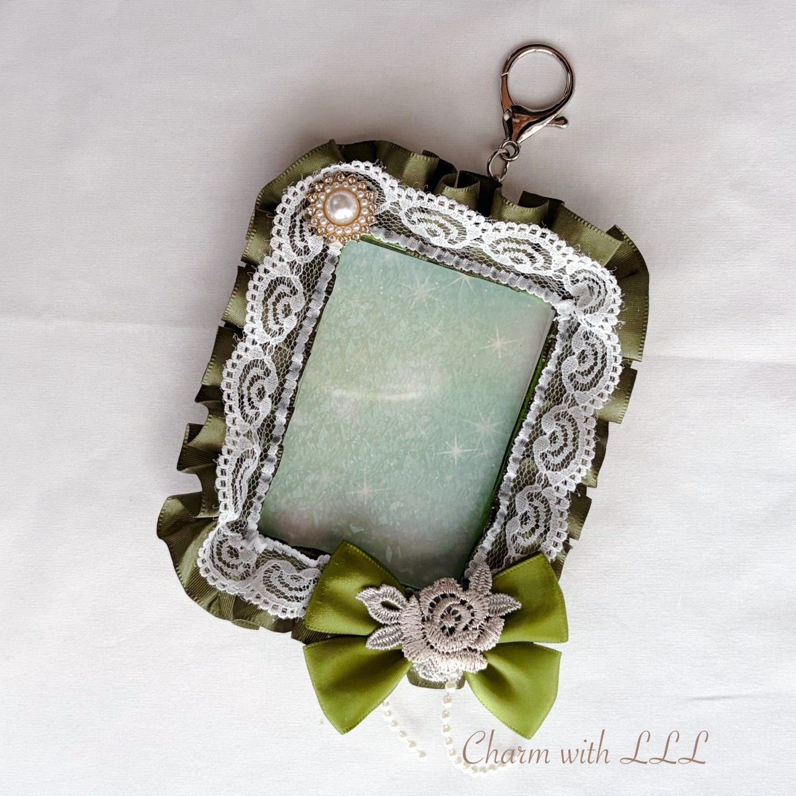 推し活チャーム リボン＊イエロー - Charm with LLL GALLERY | minne