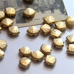 上品*マットゴールド*ビーズ*Shell*貝殻*シェル