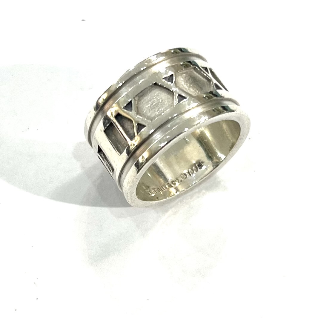 ✨値下げ✨【TIFFANY&Co.】アトラスリング　約13号　シルバー925 TIFFANY&CO】【13号】T2805 美しい名品 ティファニーシルバー925