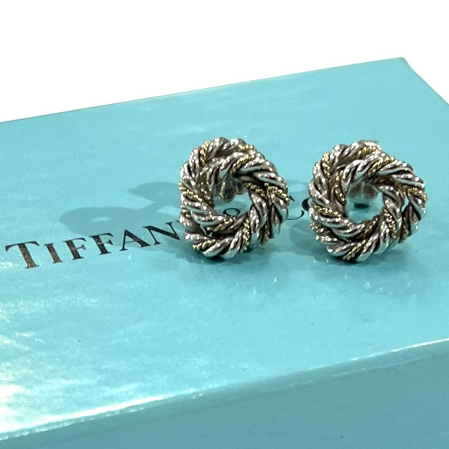 TIFFANY&Co.】2804 1985年製 リボン タイ ブローチ SV925 ヴィンテージ