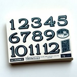 datemarknote オリジナルシール｜[ blue number ]
