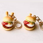 ミニチュアハンバーガー　うさぎ　くま