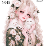 《 No.N045 》Sakuraꕤオリジナル人物ステッカー 女の子 シール ステッカー