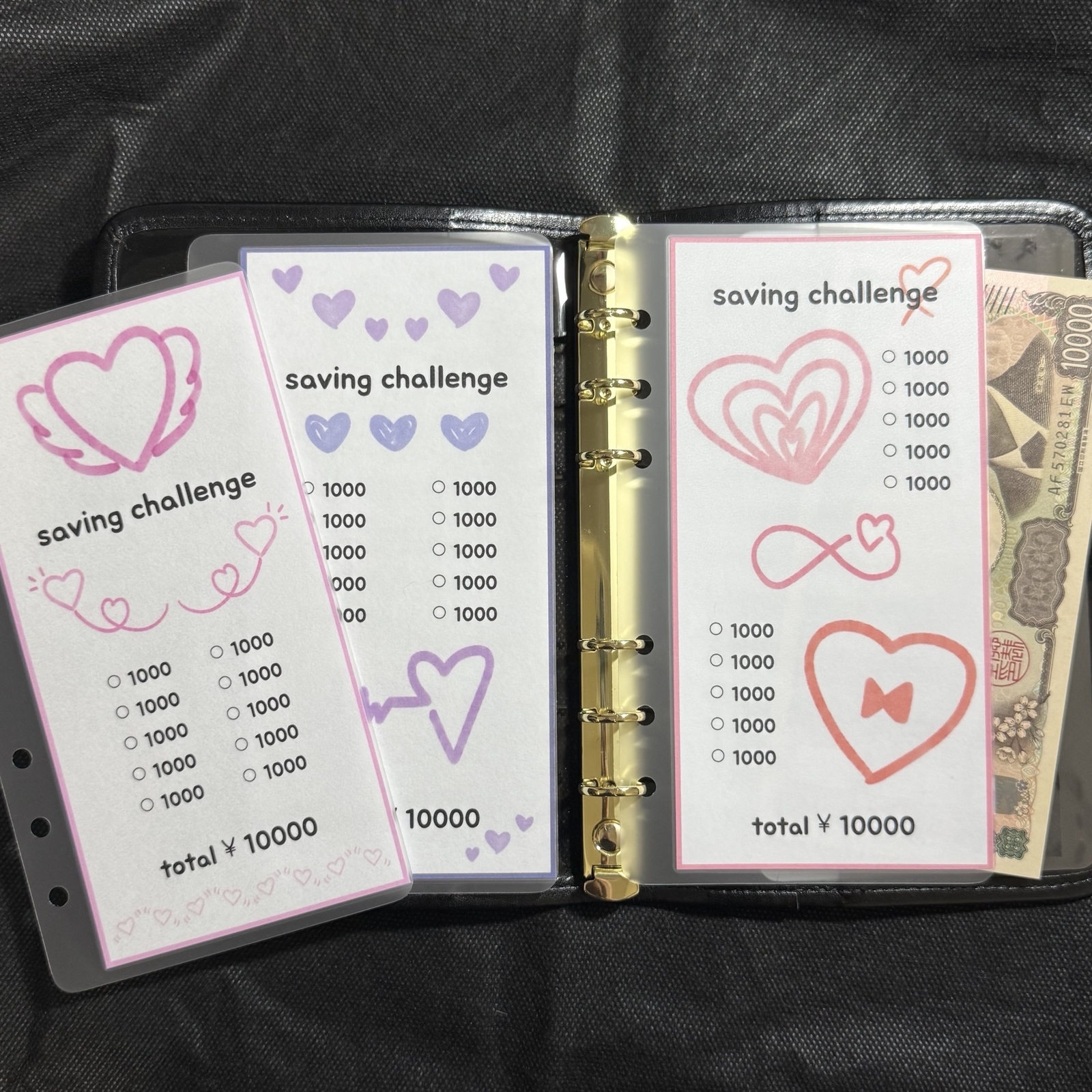 ハート saving challengeリフィル 3枚セット - medENru（メデンル