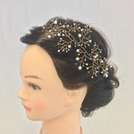 ウエディング用/小枝モチーフ/ヘアアクセ