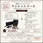 セレクトセット(11)ミニランドセル・ロングウォレットコース※お仕立て券