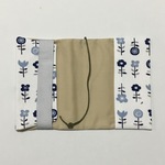 文庫本ブックカバー『ブルーのお花畑』