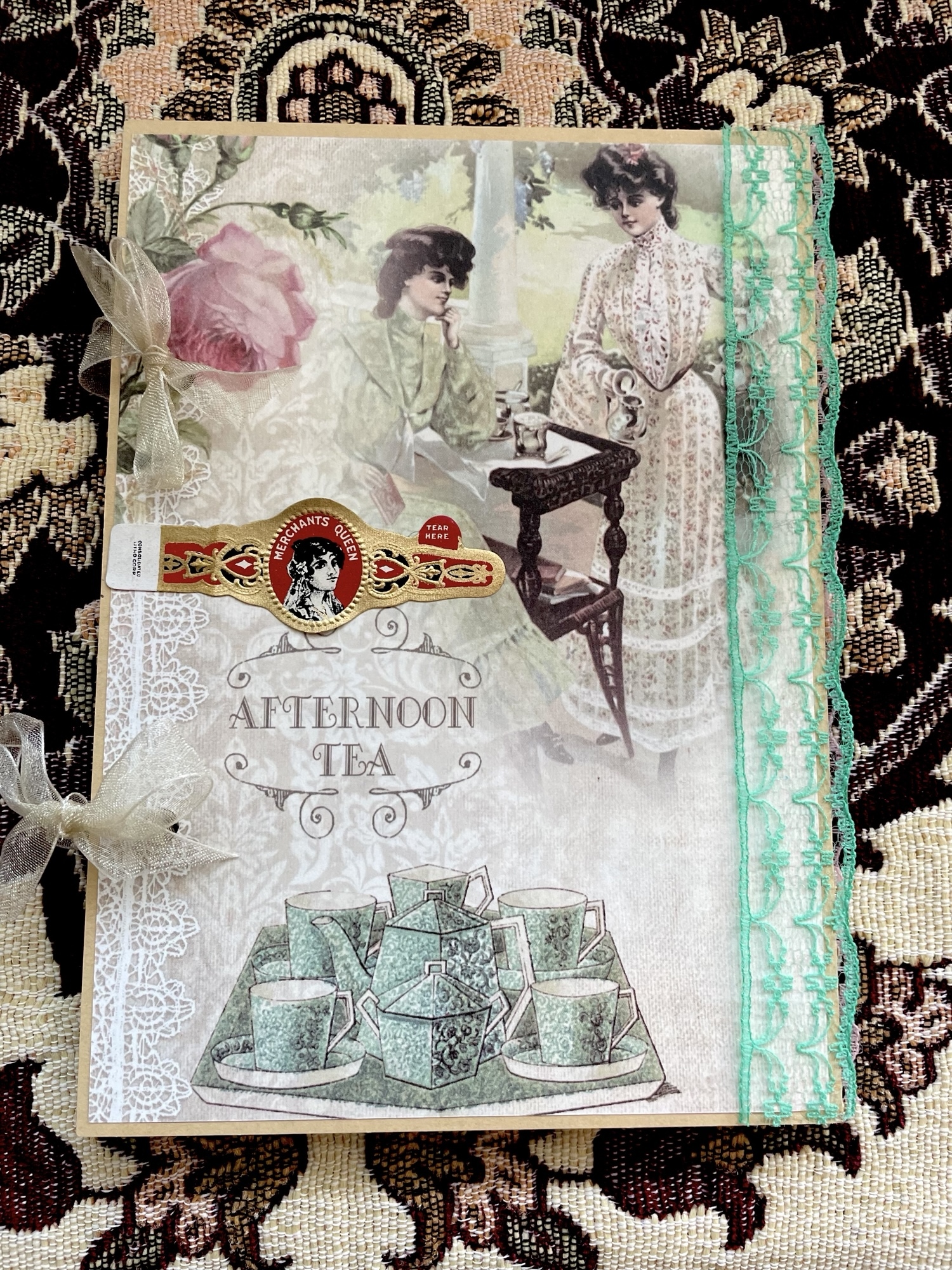 ジャンクジャーナル雑記帳(貴婦人のお茶会) - m. | minne byGMOペパボ