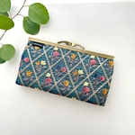 インド刺繍の上品ウォレット  長財布　Sサイズ