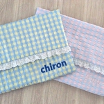 ネーム刺繍 洗える保冷アイスノンカバー 暑さ対策 アイス枕カバー 犬用 ペットグッズ お出かけ 韓国生地 うちの子グッズ