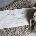 誕生日タペストリー　バースデータペストリー　バースデータペストリー名入れ　ハーフバースデー　100日　100日祝い　記念日フォト　タペストリー　セルフフォト　バースデーフォト　インテリア　名入れ 可能