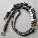 Loop Link Strap｜3way仕様｜ハンドストラップ・ネックストラップ・スマホショルダー対応｜ミントグリーン