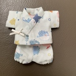 うみんちゅ作務衣・淡い水色